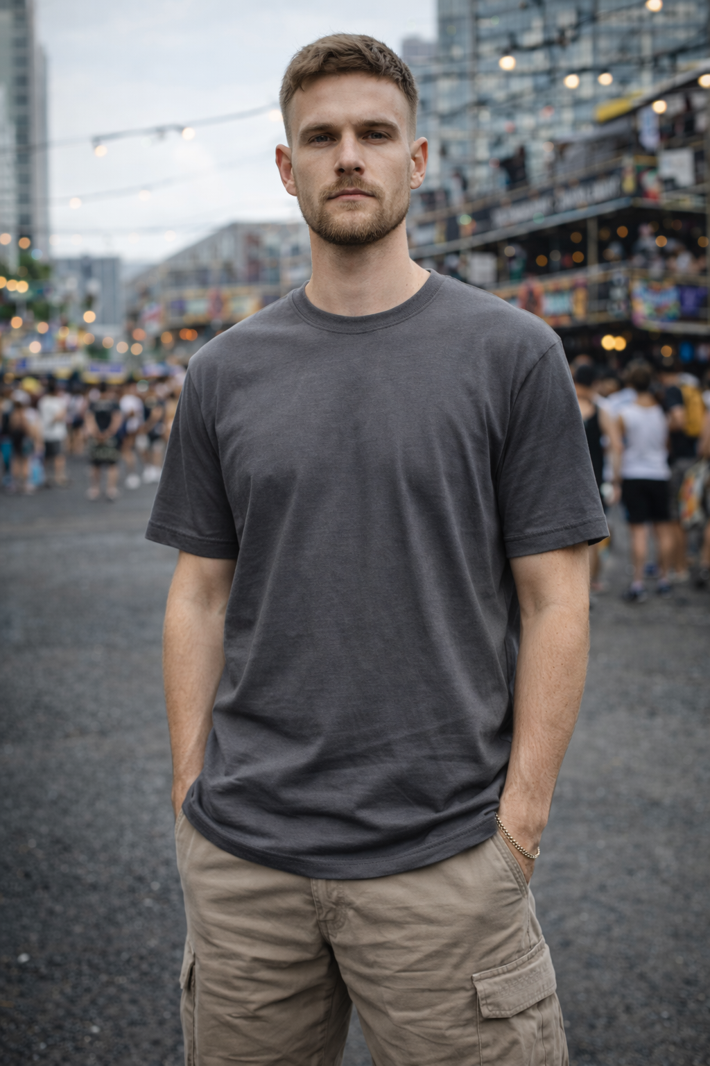 WCD Bold Tee – Graphite Rose Edition