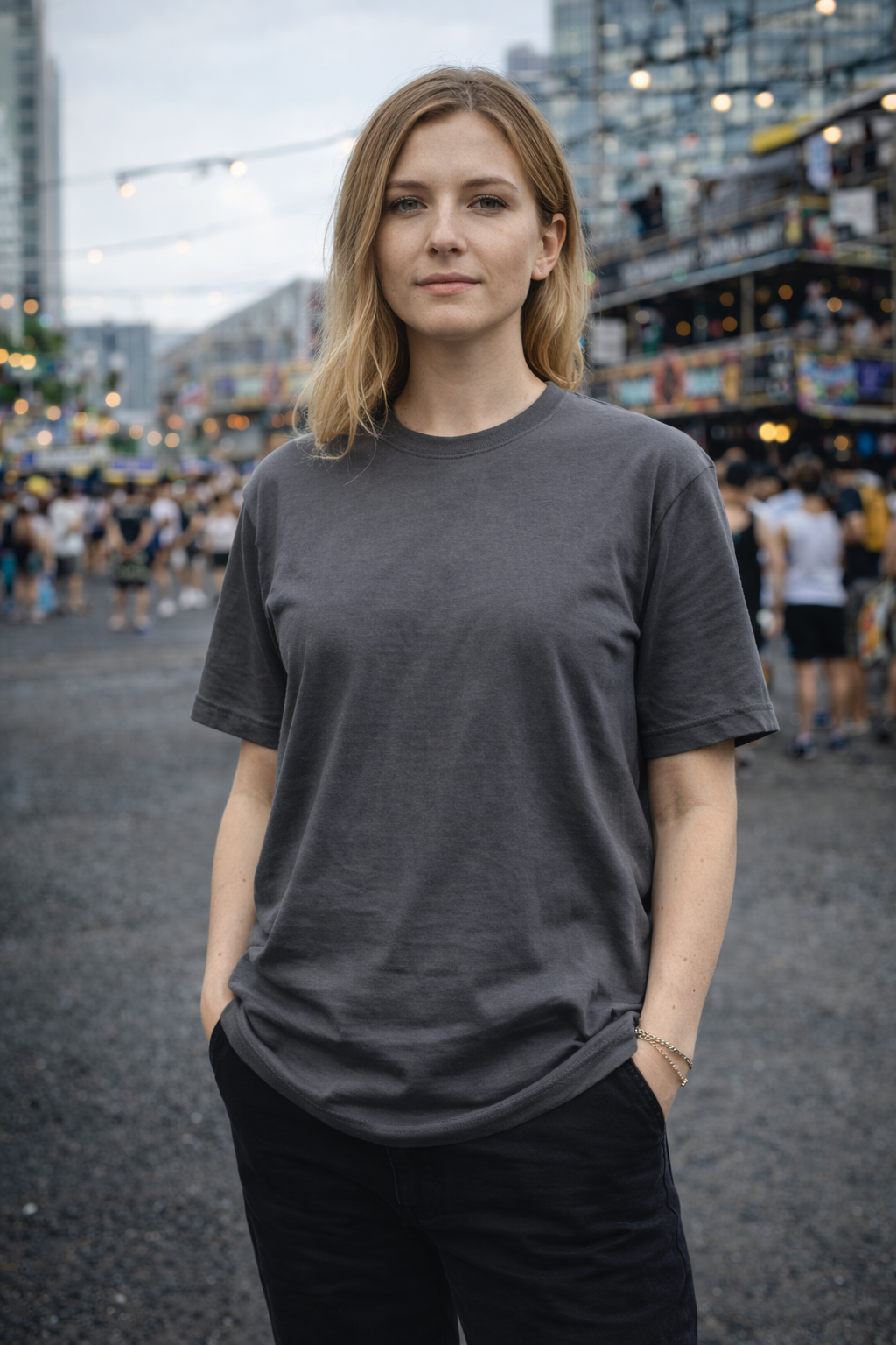 WCD Bold Tee – Graphite Rose Edition